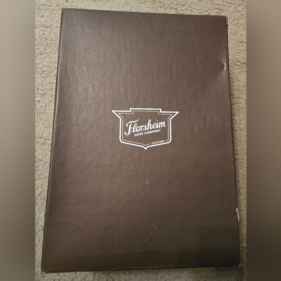 NWT Florsheim Boot, Black Cherry, Essex Moc Toe Zipper